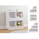 preview thumbnail 15 of 15, UTEX Toy Storage Organizer,Stackable Kids Toy Storage Cubby,Toy Boxes and Storage for Playroom,Bedroom,Nursery School,White