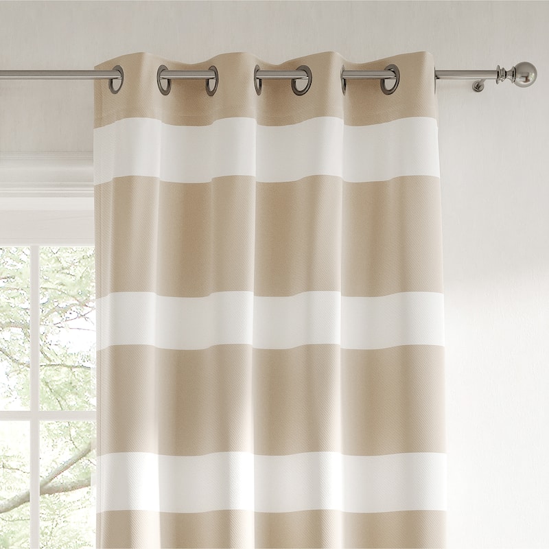 Tommy Hilfiger Brenton Stripe Curtain Panel Pair