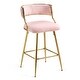 preview thumbnail 4 of 8, 26'' Counter Height Bar Stools Corduroy Kitchen Island (Set of 2)