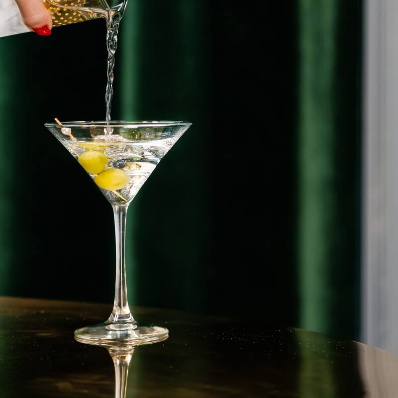 Libbey Vina Martini Glasses, 8-ounce, Set of 12 - Set of 12