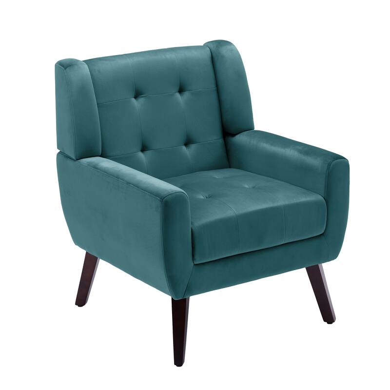 Set of 2 Tufted Upholstered Accent Armchair