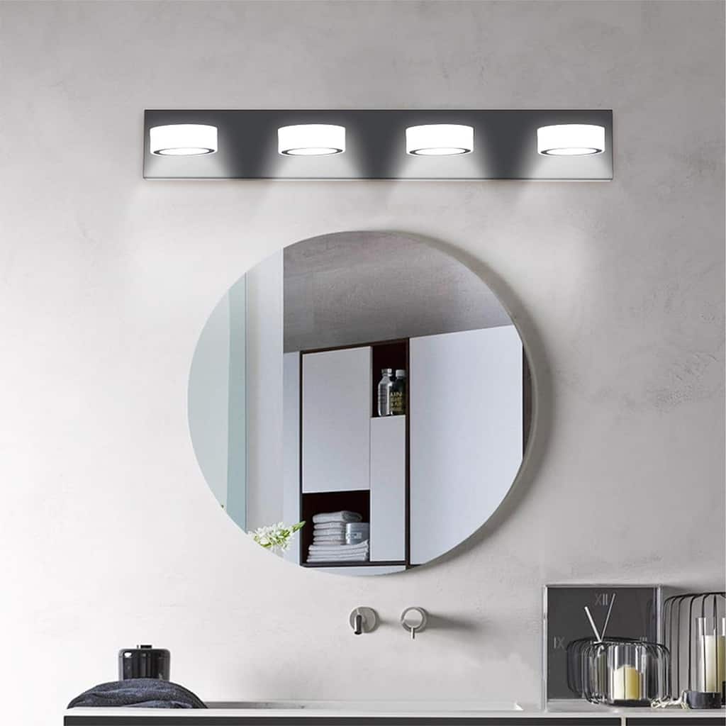 Black Modern LED Vanity Lights Bathroom Light Fixture