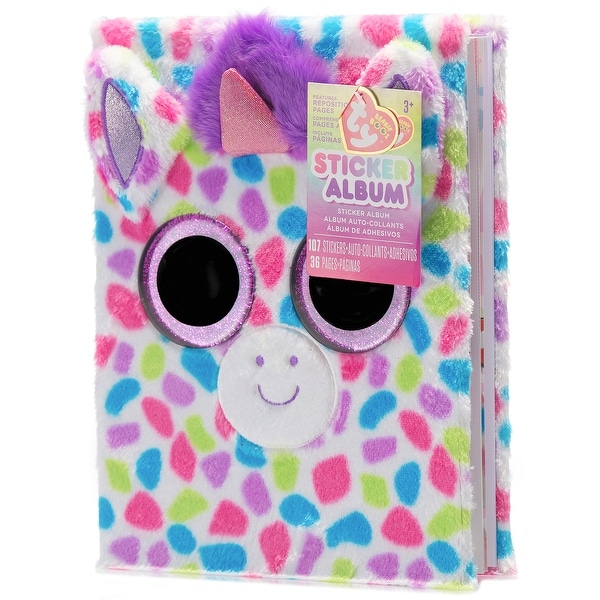 Shop Darice Ty Beanie Boo Unicorn Sticker Album Overstock 18932855