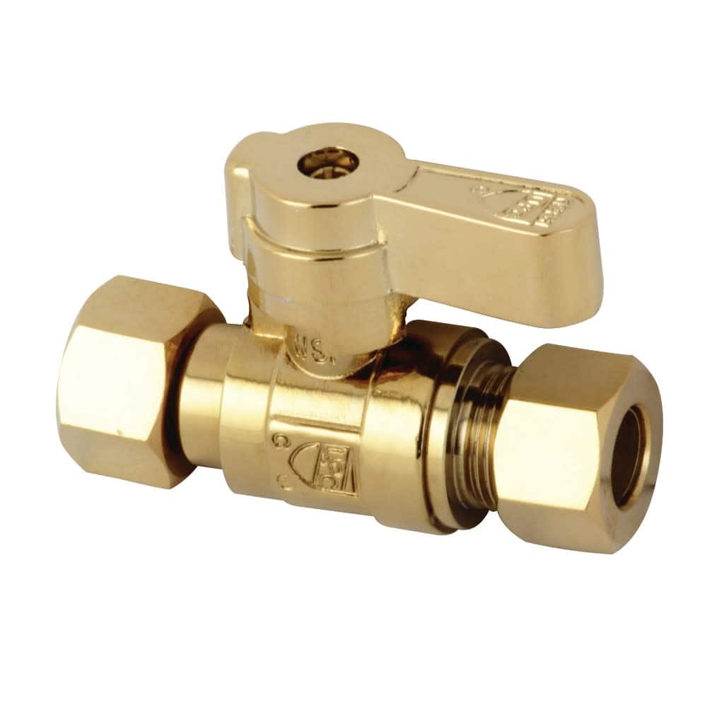 Kingston Brass Comp Straight Stop Valve