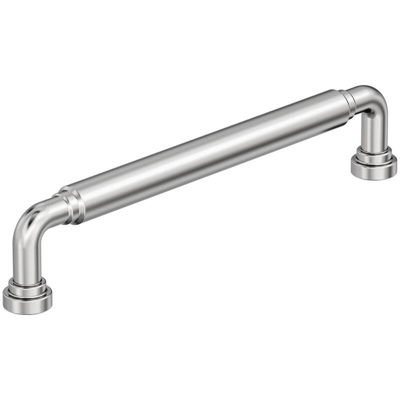 Amerock BP37664 Coble 6-5/16" Center to Center Smooth Handle Cabinet - Polished Chrome