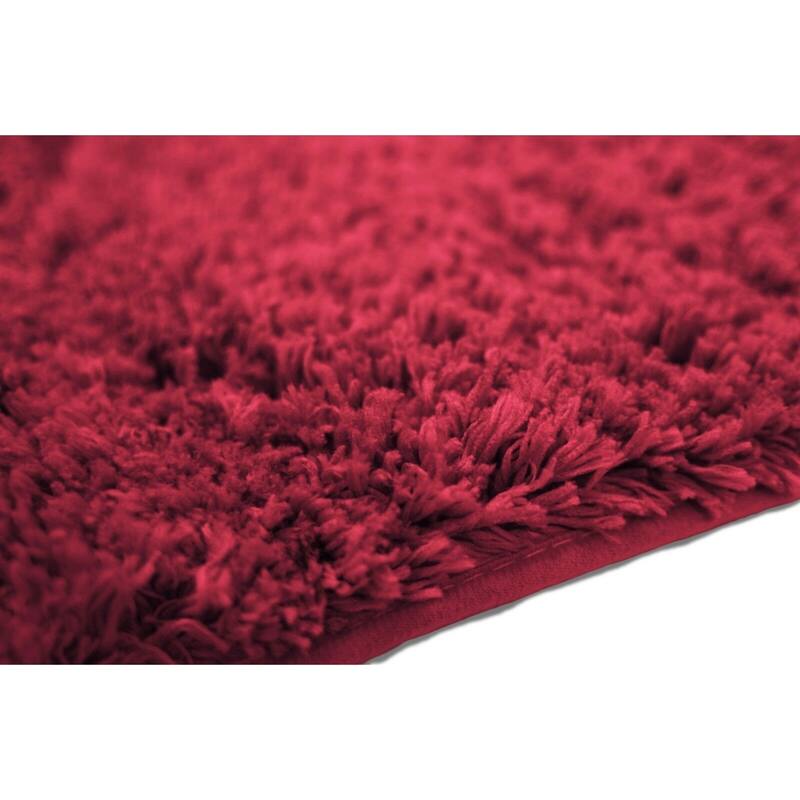 Queen Mary Bath Mat Solid Color, Soft Bath Rug, 17"x24", 18"x30", 20"x60" & 21"x34"