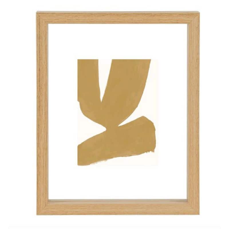 Small Rectangular Aesthetic Floating Photo Frame - 7.75"