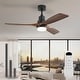 preview thumbnail 20 of 67, 52"/66" Inch Ceiling Fan with Light,APP and Remote Control, Low Profile,Smart Optional