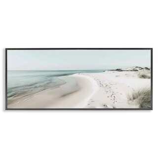 Stupell Abstract Aquatic Beach Framed Giclee Art Design By Lazar Studio ...
