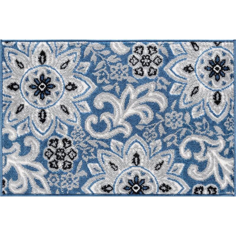 Wyman Bohemian & Eclectic Floral Indoor Area Rug