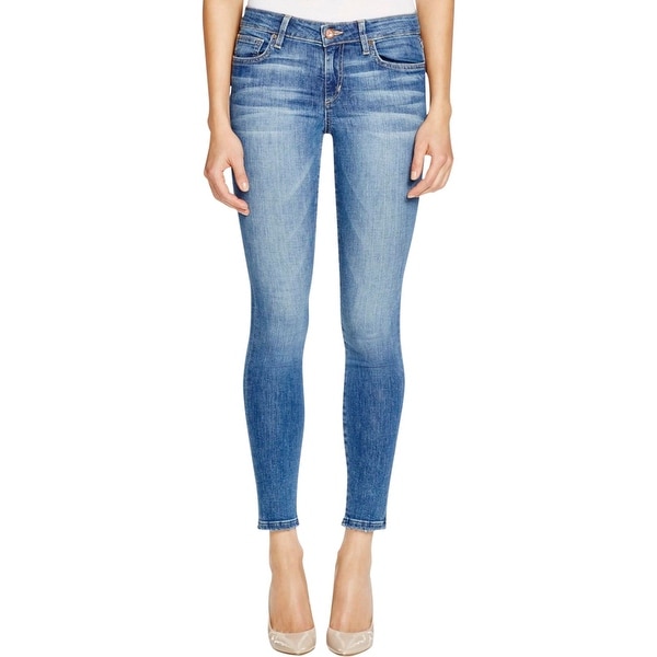 Joes Jeans Womens Evelyn Skinny Mid-Rise Ankle Jeans