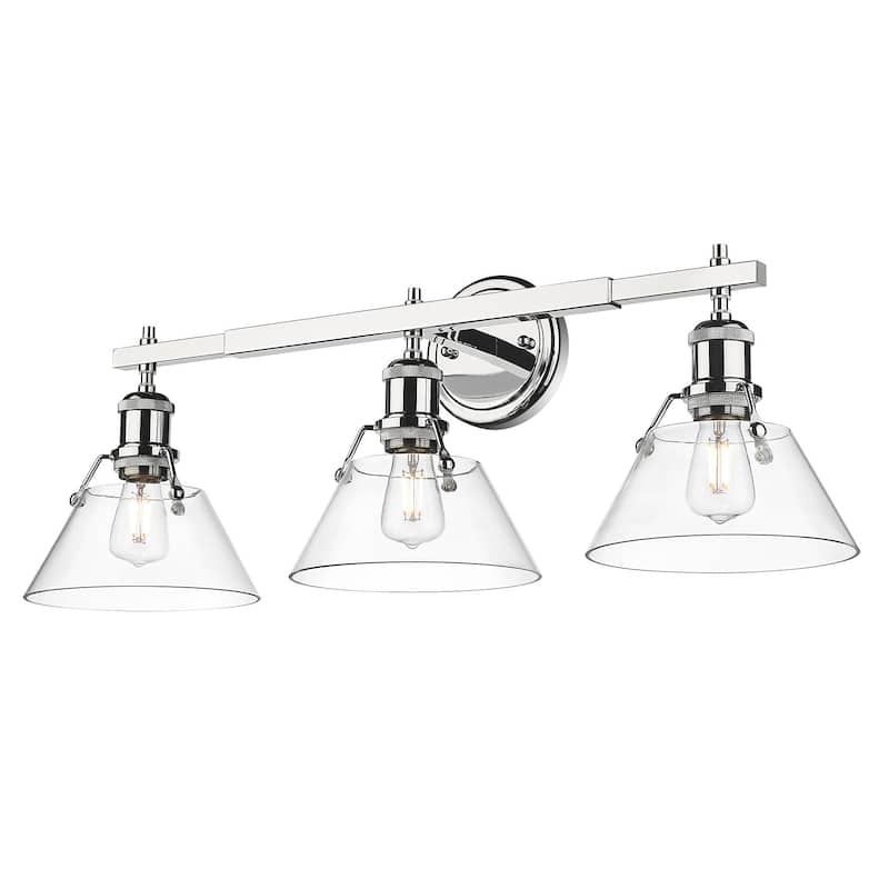 Orwell 3 Light Bath Vanity - Chrome