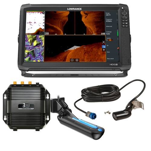 Shop Lowrance Hds 16 Carbon Structurescan 3d Bundle Hds 16 Carbon