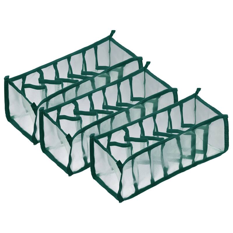 Underpants Compartment Storage Box Foldable Clothes Organizer