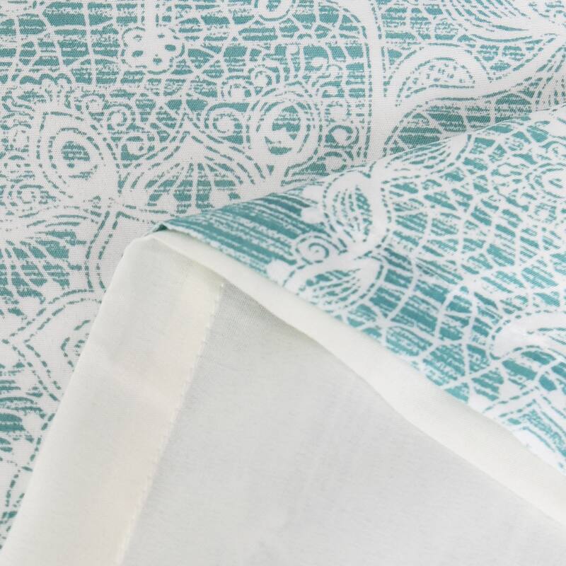 Home Soft Things Emma Printed 2 Piece Curtain Set