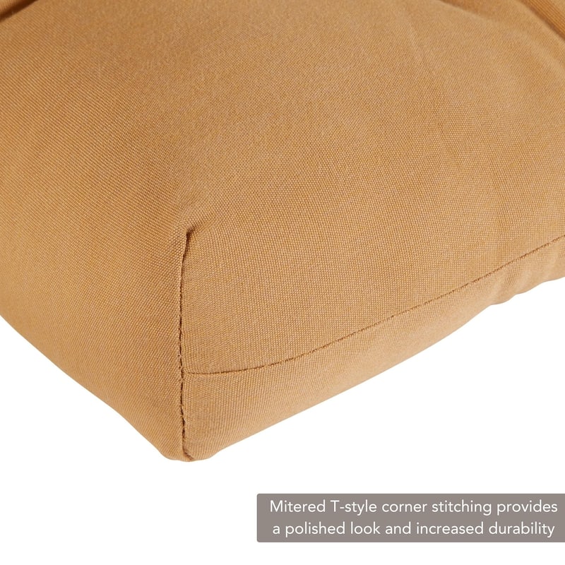 Sunbrella Tufted 20-inch Outdoor Chair Cushion