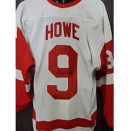 Signed Howe Gordie Detroit Red Wings Detroit Red Wings Authentic Jersey Size 54 autographed