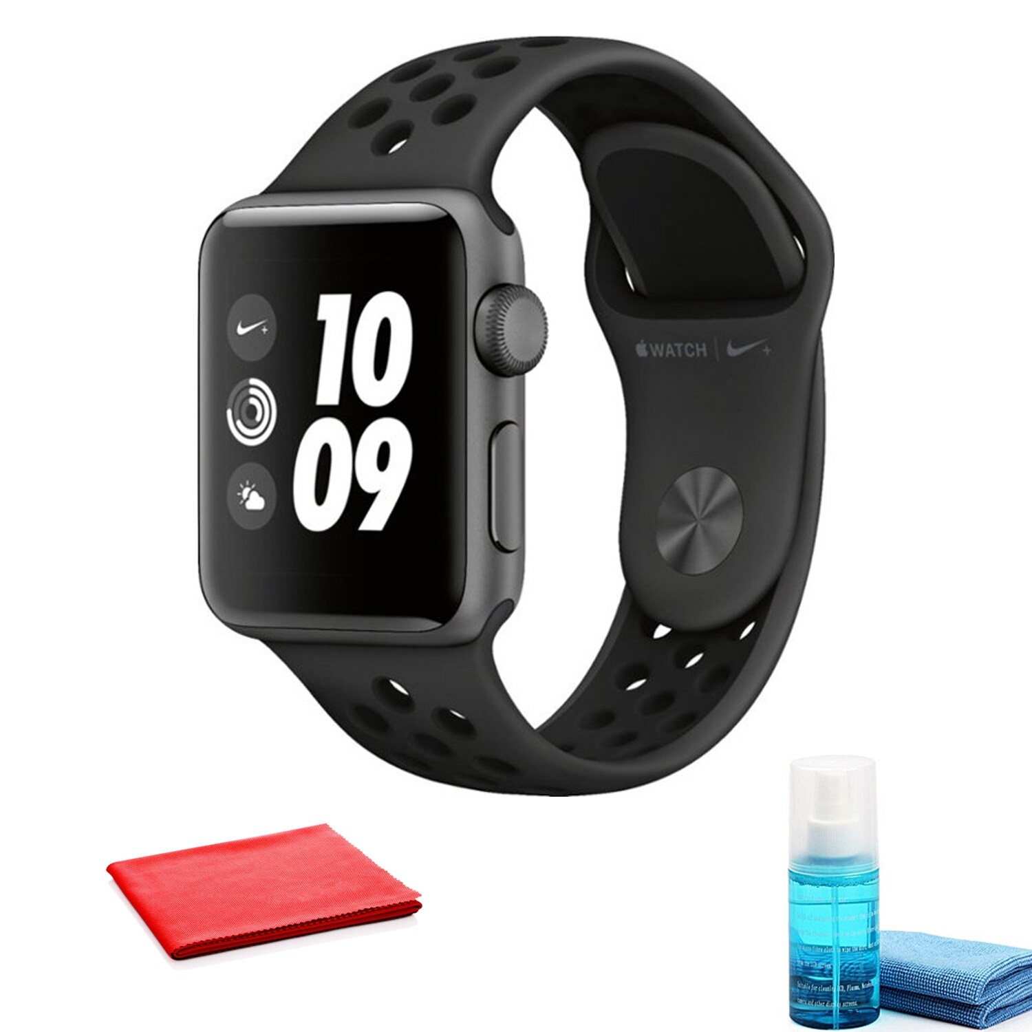 Apple Watch Nike Series 3 Gps 38mm Space Gray Black Nike Band Overstock Apple Watch Nike Series 3 Gps 38mm Space Gray Black Nike Band Overstock