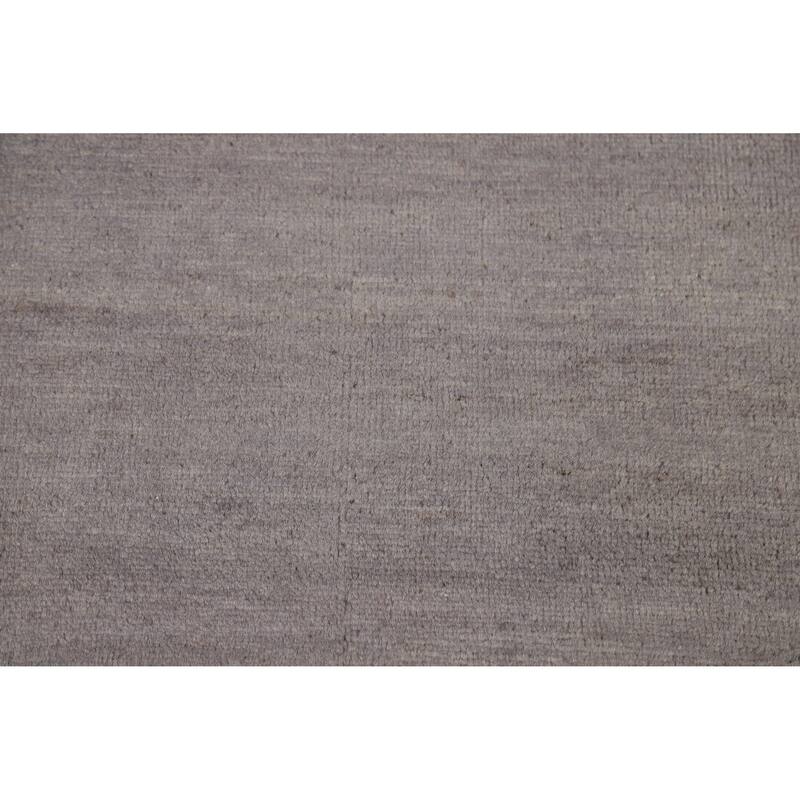 Gabbeh Accent Modern Rug Hand-Knotted Wool Carpet - 3'7" x 5'0"