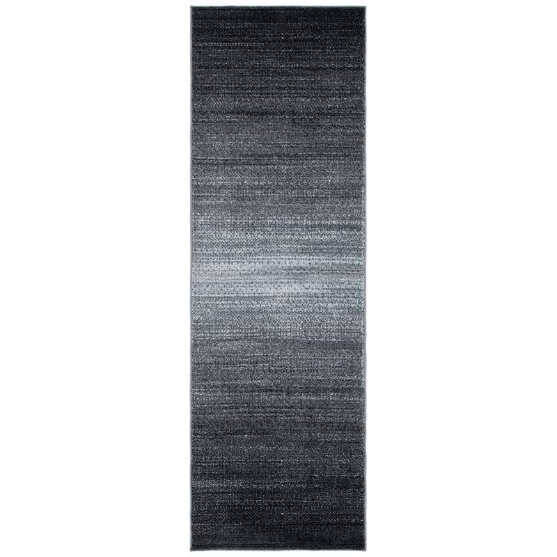 SAFAVIEH Adirondack Batul Modern Ombre Rug - 2'6" x 8' Runner - Dark Grey/Light Grey