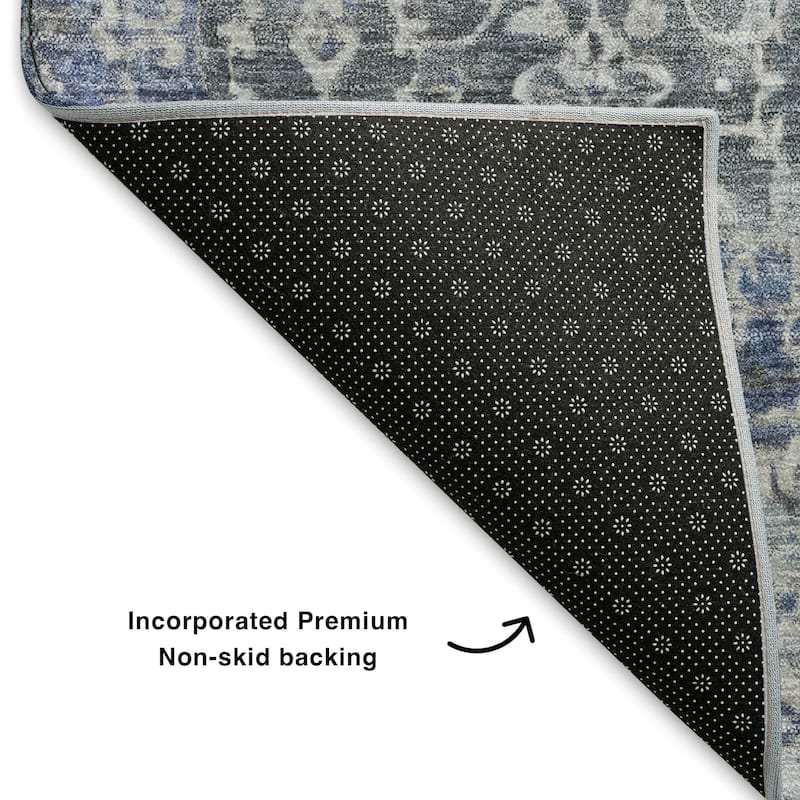 Premium Washable Super Soft Traditional Vintage Mayfield Rug