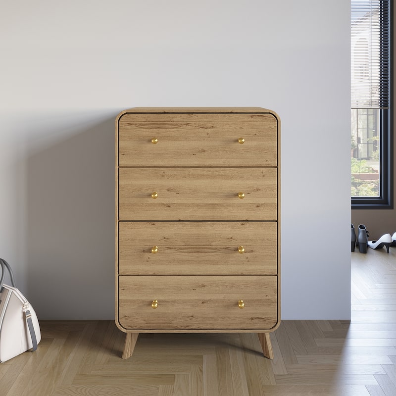 CraftPorch Contemporary 4-Drawers Chest