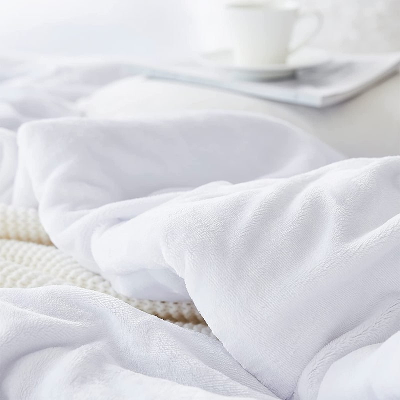 The Original Plush - Coma Inducer® Oversized Comforter Set - Pearl White
