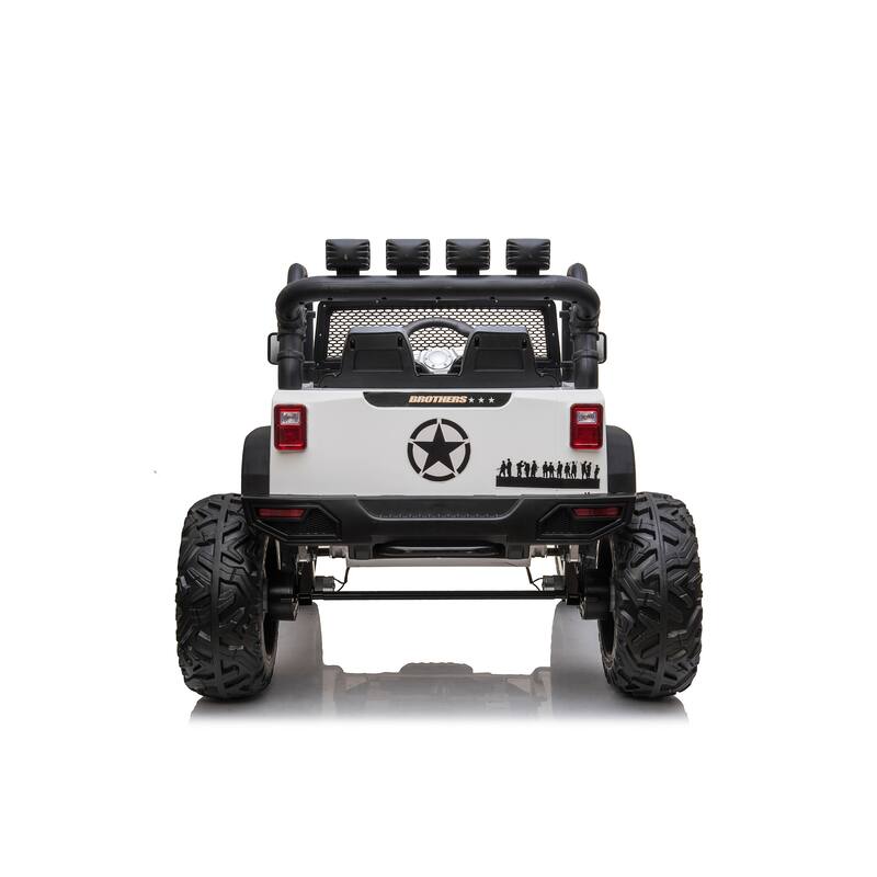 Powerful 24V Electric Car for Kids with Adjustable Speed and Manual Modes