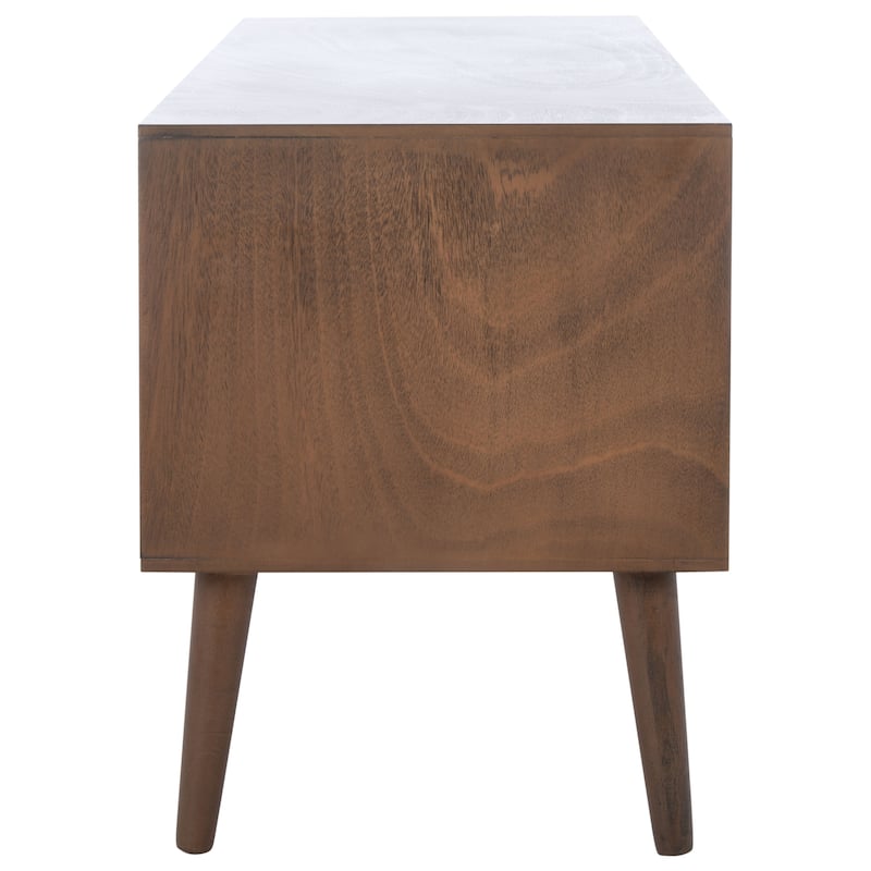 SAFAVIEH Sorrel Mid-Century 47-inch Storage Media TV Stand - 47.3" W x 15.8" L x 20" H