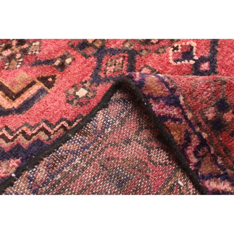 ECARPETGALLERY Hand-knotted Andelz Dark Red Wool Rug - 3'5 x 6'10