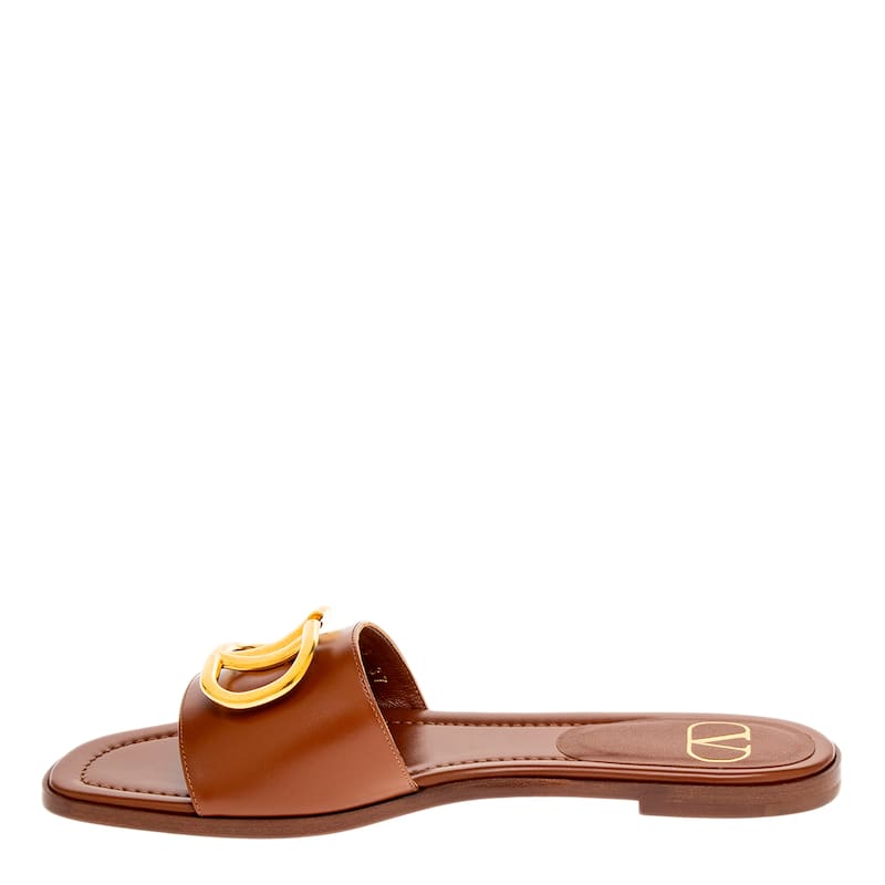 Vlogo Signature Leather Sandals