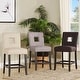 preview thumbnail 7 of 51, Mendoza Keyhole Counter Height Back Stool (Set of 2) by iNSPIRE Q Bold