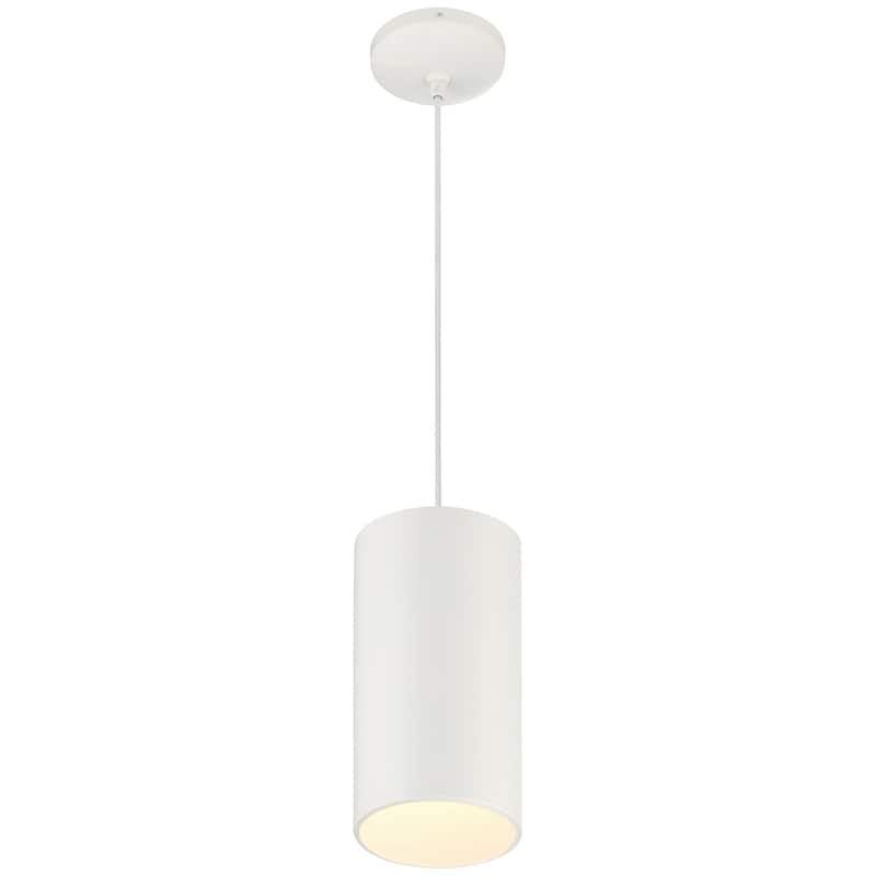 Access Lighting Pilson XL - 11" Cylinder Pendant - Rod - Replaceable LED