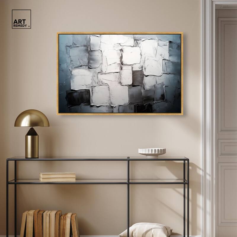 Urban Grid Canvas by Art Remedy