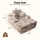 preview thumbnail 56 of 54, HOOOWOOO Modern Upgraded Fabric Sofa Chaise Lounge