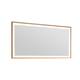 Wall Mounted Back Light Bathroom Framed LED Mirror Anti- Fog With Dimmable Light Touch Sensor And Memory Function