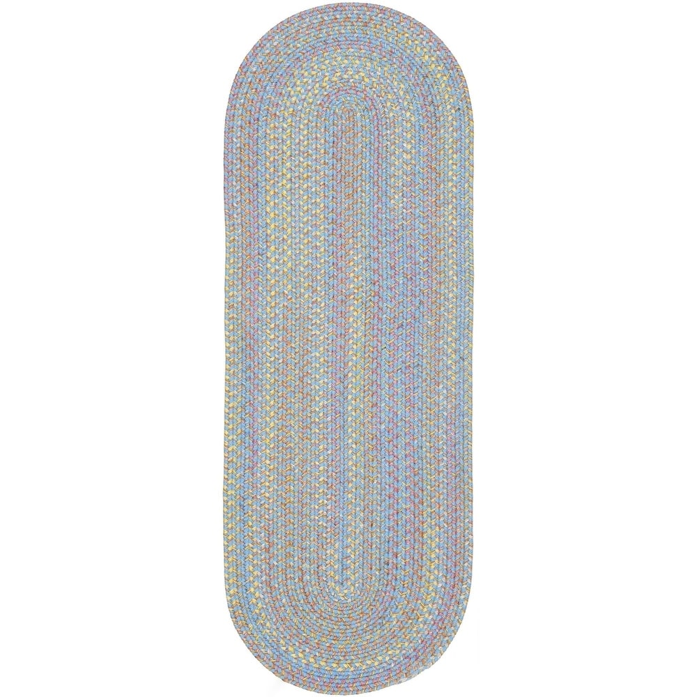 Rhody Rug Playful Indoor/Outdoor Braided Area Rug