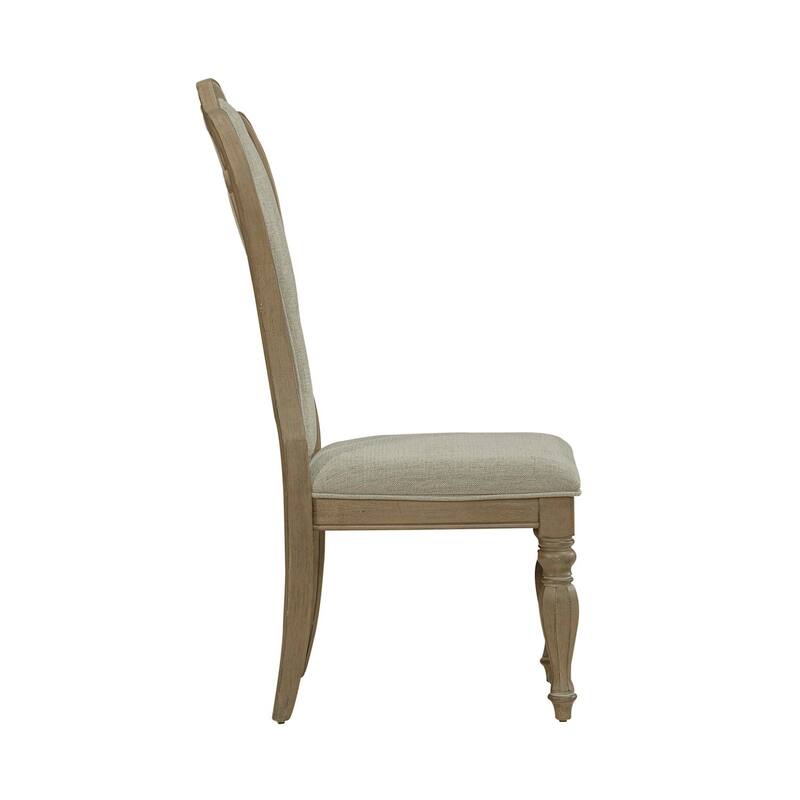 Magnolia Manor Splat Back Upholstered Side Chair (Set of 2)