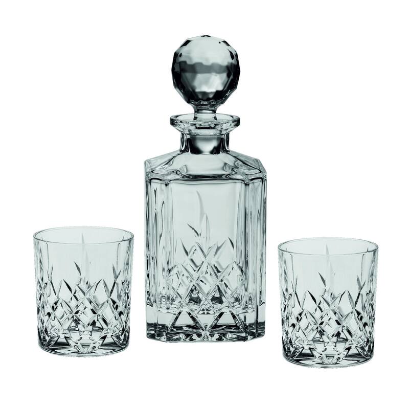 Christopher Knight Uptown Whiskey and Decanter Set