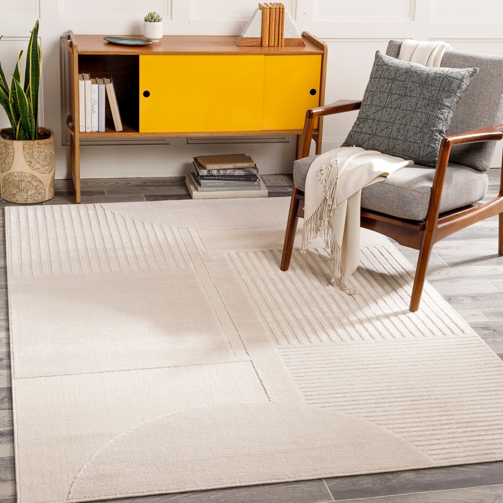 Livabliss Wimbledon Modern Geometric Rug