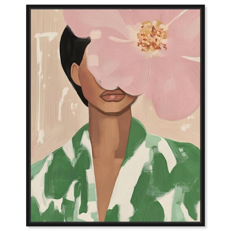 Livia I Canvas by Art Remedy - Black - 36" x 45"