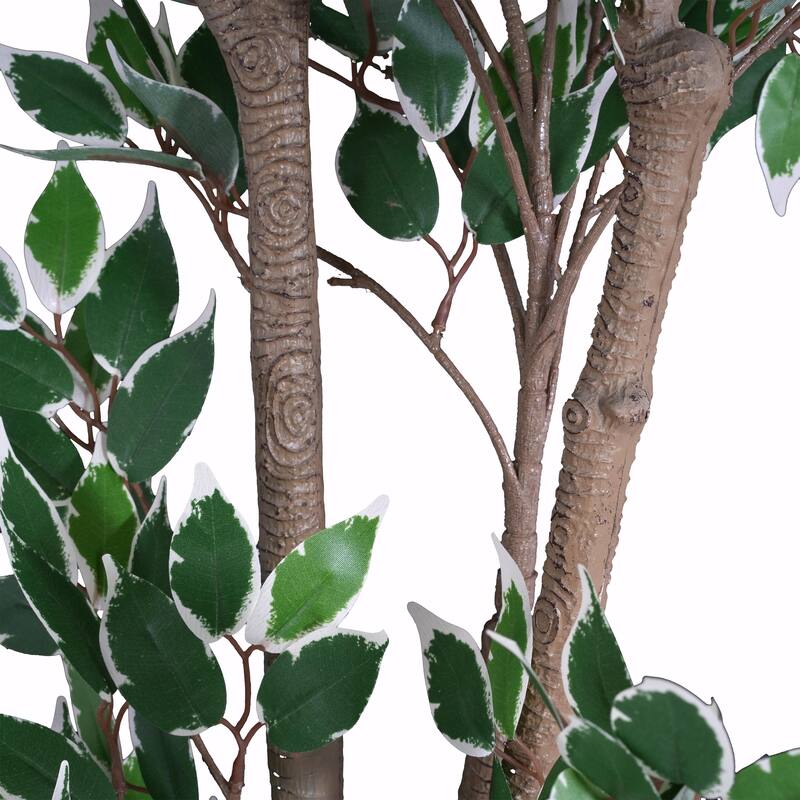 69" Artificial Ficus Tree with Decorative Pot