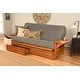 preview thumbnail 33 of 67, Copper Grove Dixie Oak Full-size 2-drawer Futon Frame with Mattress