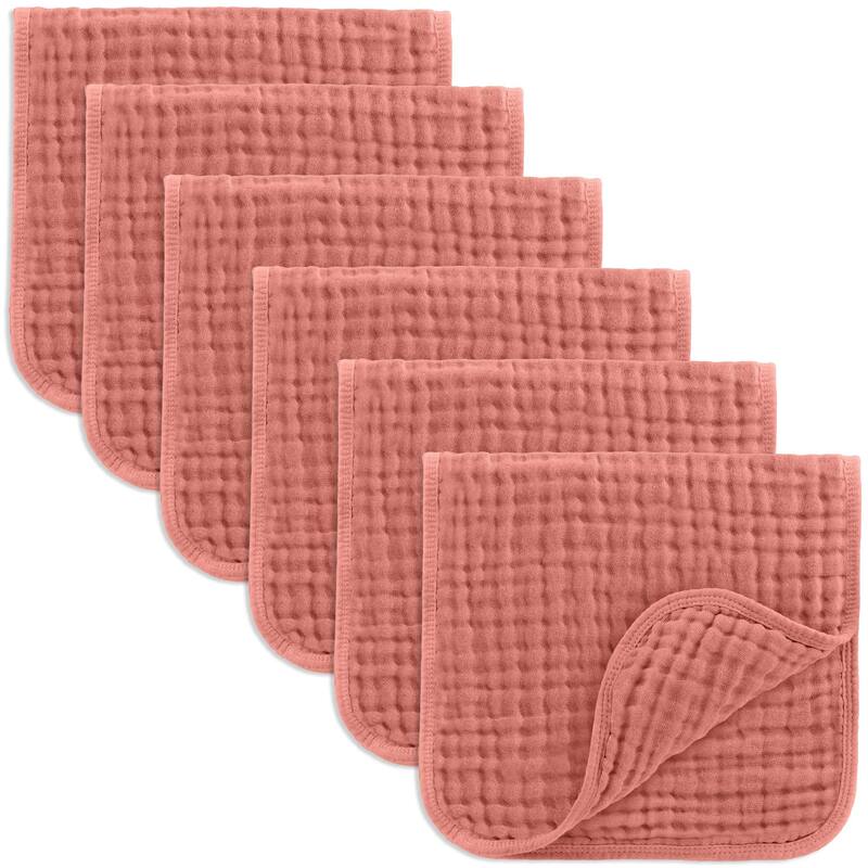 Muslin Burp Cloths for Babies by Comfy Cubs