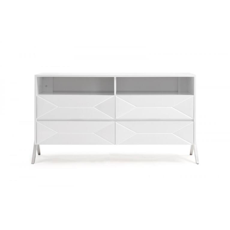 Modrest Candid Modern White Bedroom Set