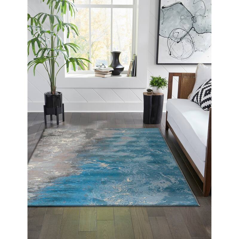 Liora Manne Marina Surf Indoor/Outdoor Rug