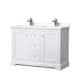 Option White / Giotto Quartz Top / Polished Chrome