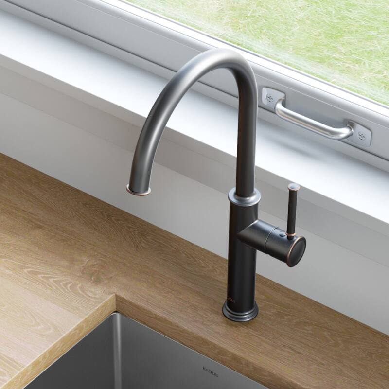 Kraus Sellette 1.8 GPM Deck Mounted Single Handle Bar Faucet with