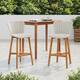 Option Teak Finish+Light Grey