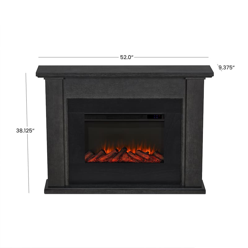 Tejon 52" Slim Electric Fireplace by Real Flame